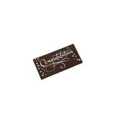 CONGRATULATION CHOCOLATE MESSAGE
