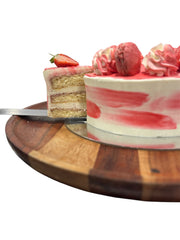 Vanilla Strawberry Sponge Cake